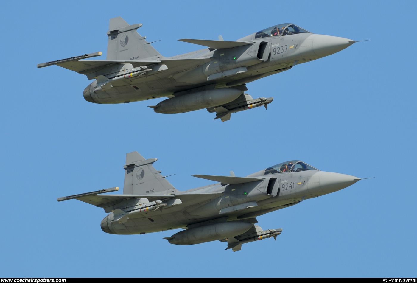 Czech - Air Force &ndash; Saab JAS39C Gripen 9237 + 9241