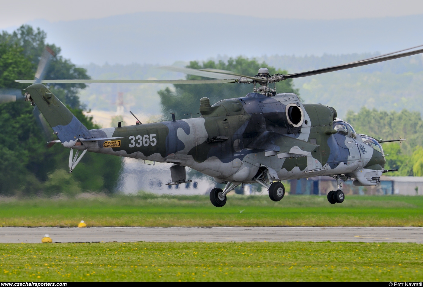 Czech - Air Force – Mil Mi-24V Hind 3365