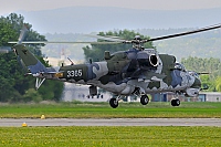 Czech - Air Force – Mil Mi-24V Hind 3365