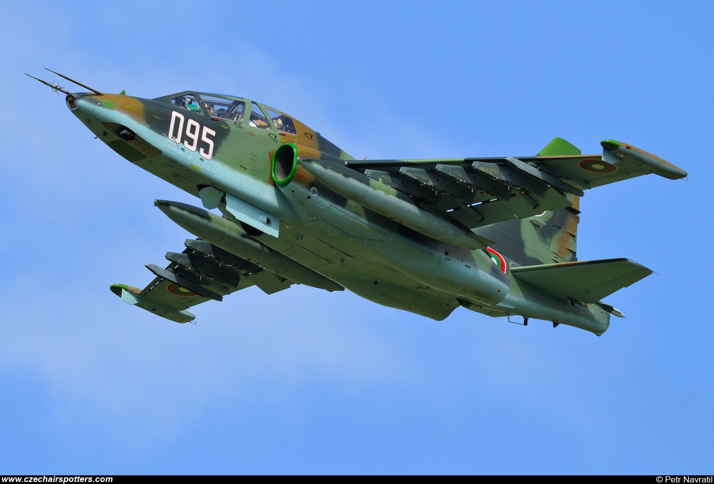 Bulgaria - Air Force – Sukhoi Su-25 UBK Frogfoot 095