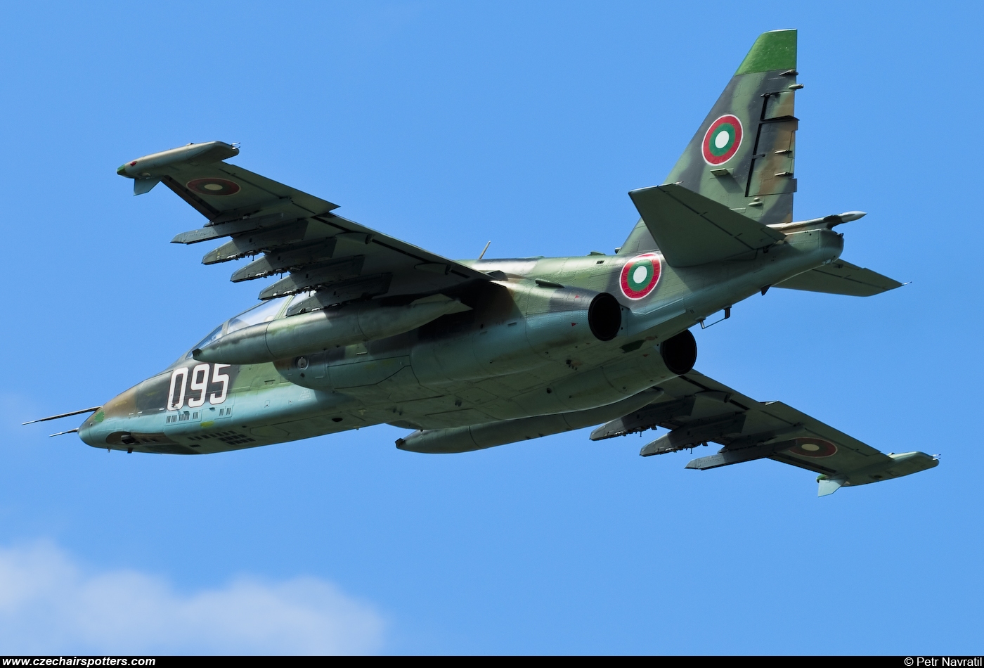 Bulgaria - Air Force – Sukhoi Su-25 UBK Frogfoot 095