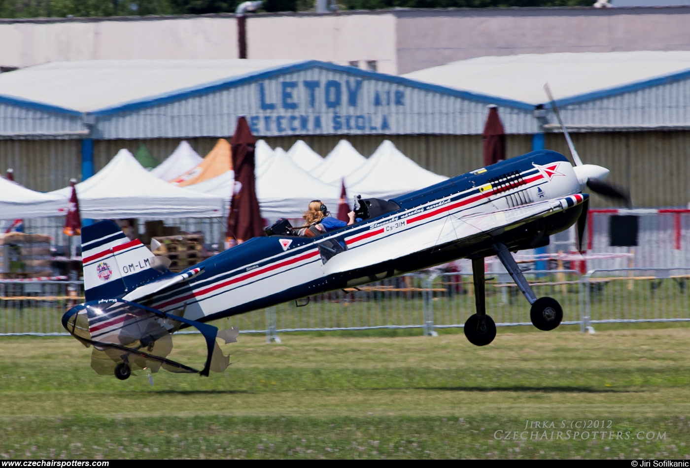 Slovak National Aeroclub – Sukhoi Su-31M OM-LMJ
