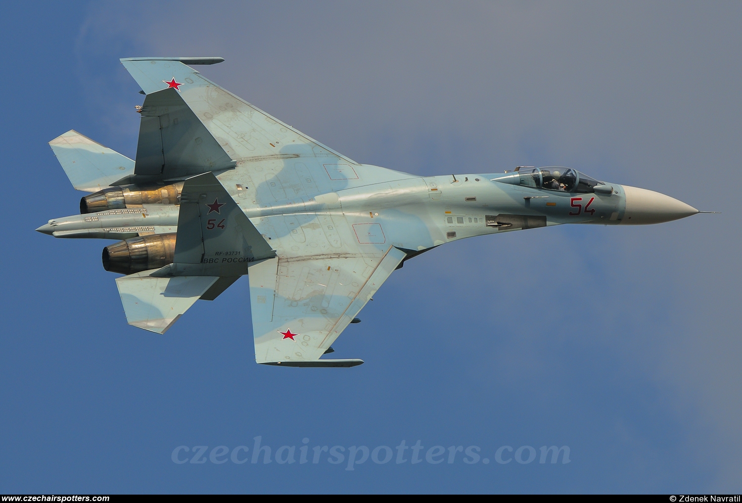 Russia - Air Force – Sukhoi Su-27 Flanker B 54
