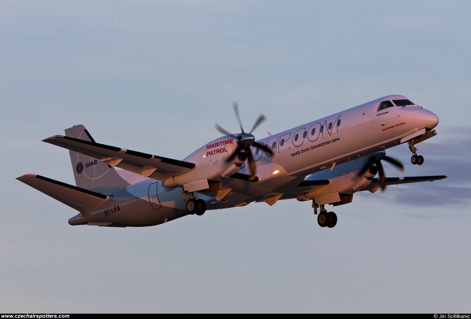 Swedish Aircraft Holdings AB &ndash; Saab Saab 2000MPA  Swordfish SE-LRA
