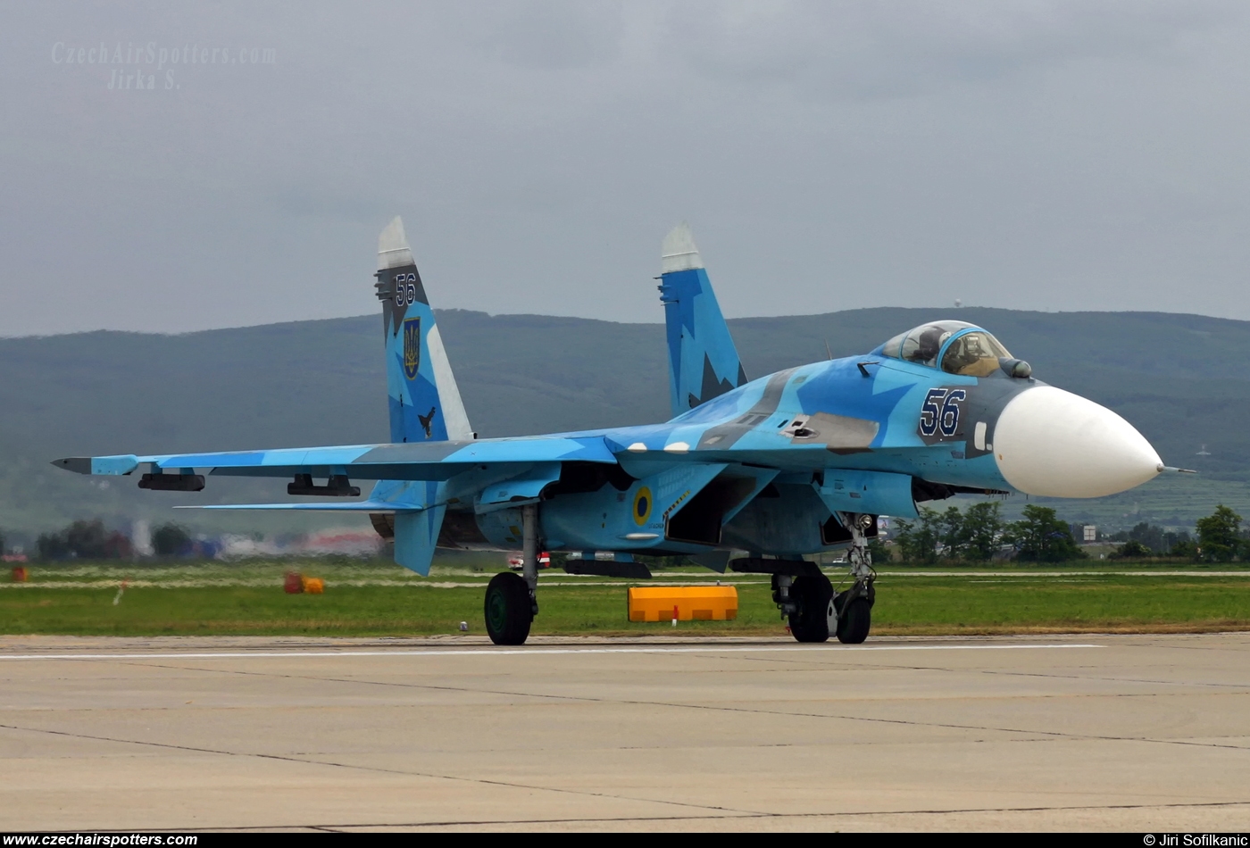 Ukraine - Air Force – Sukhoi Su-27 Flanker B 56