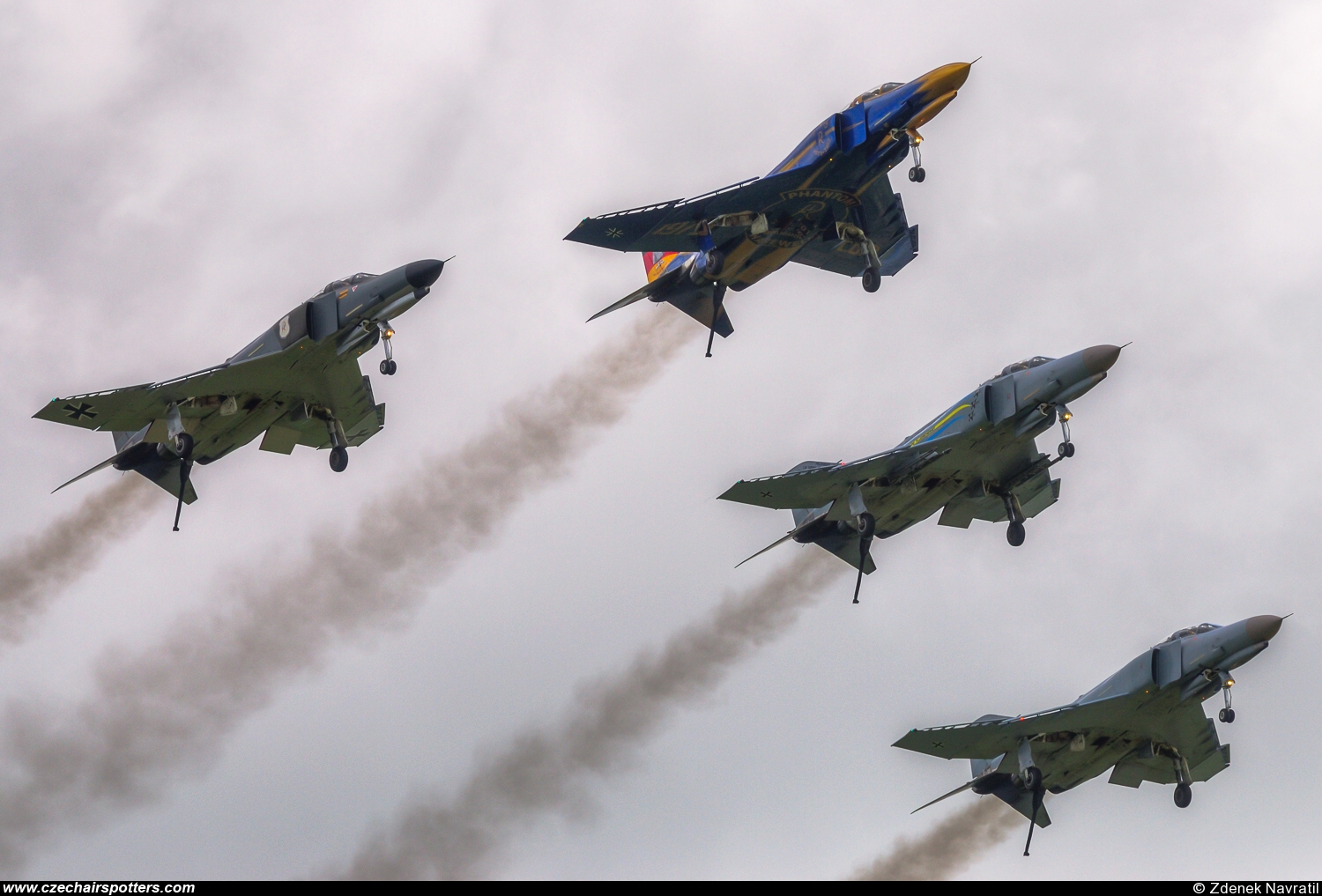 Germany - Air Force &ndash; McDonnell Douglas F-4F Phantom II 38+10, 37+01, 38+28, 37+22