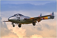 private &ndash; De Havilland Vampire T.11 (DH-115)  G-VTII / WZ507/74