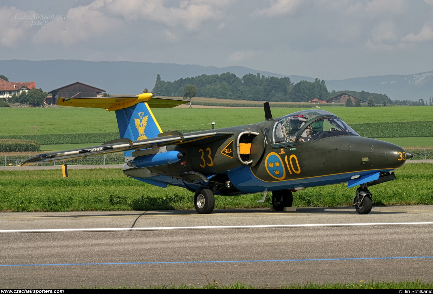 Sweden - Air Force – Saab Saab Sk 60A 60033 / 33
