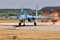 Ukraine - Air Force – Sukhoi Su-27 UB Flanker C 69