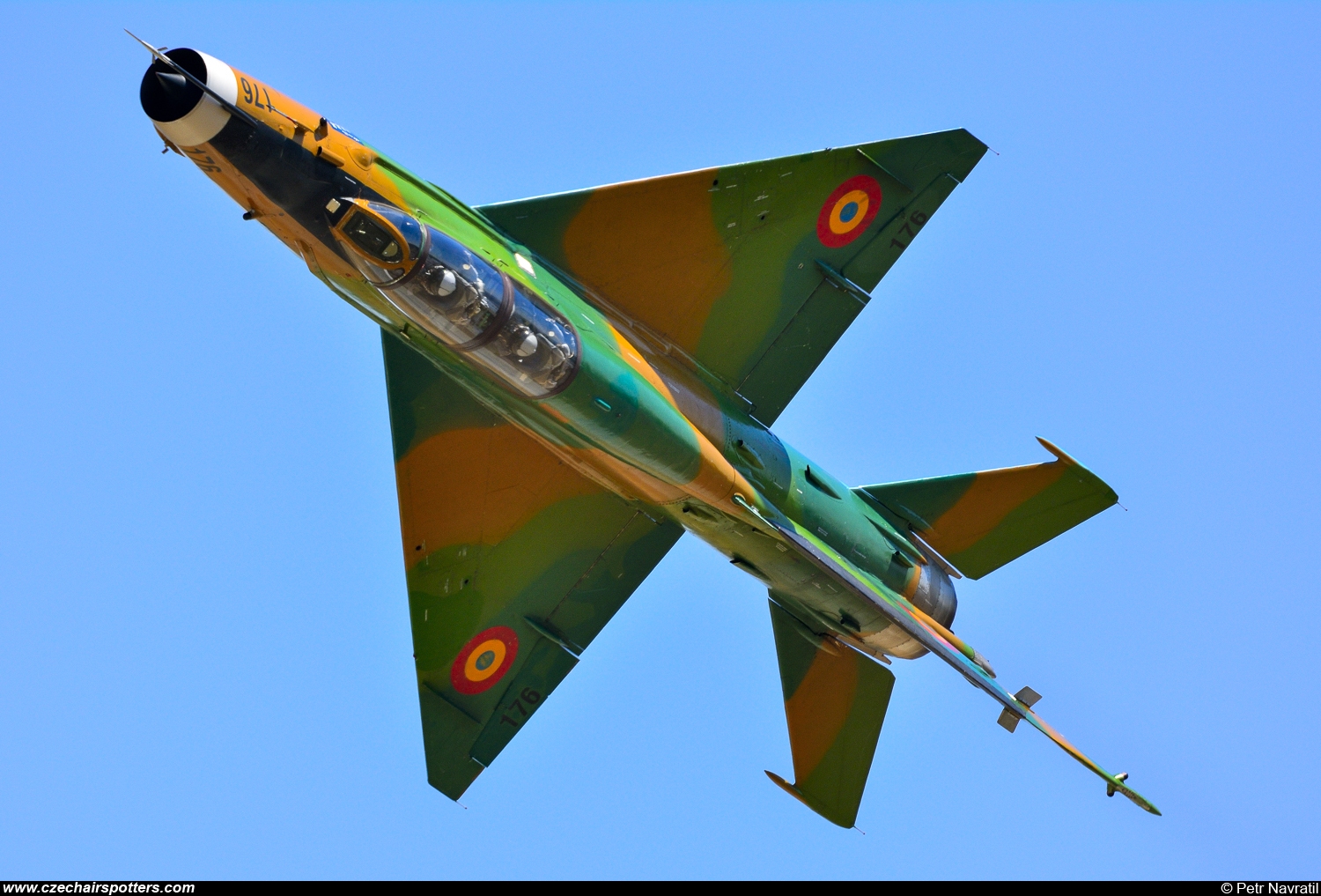 Romania - Air Force – Mikoyan-Gurevich MiG-21UM Lancer B 176
