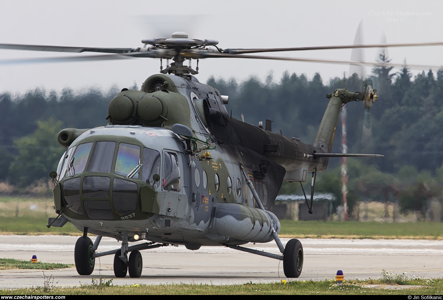 Czech - Air Force – Mil Mi-171Sh Hip 9837