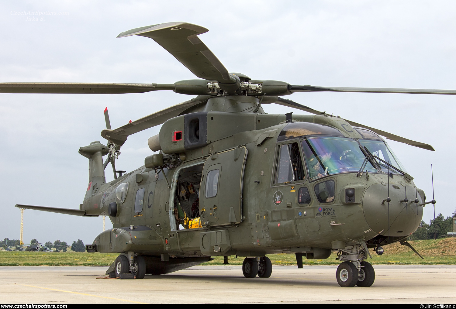 UK - Air Force – Agusta Westland EH-101 Merlin HC3 (Mk411) ZJ119 / C