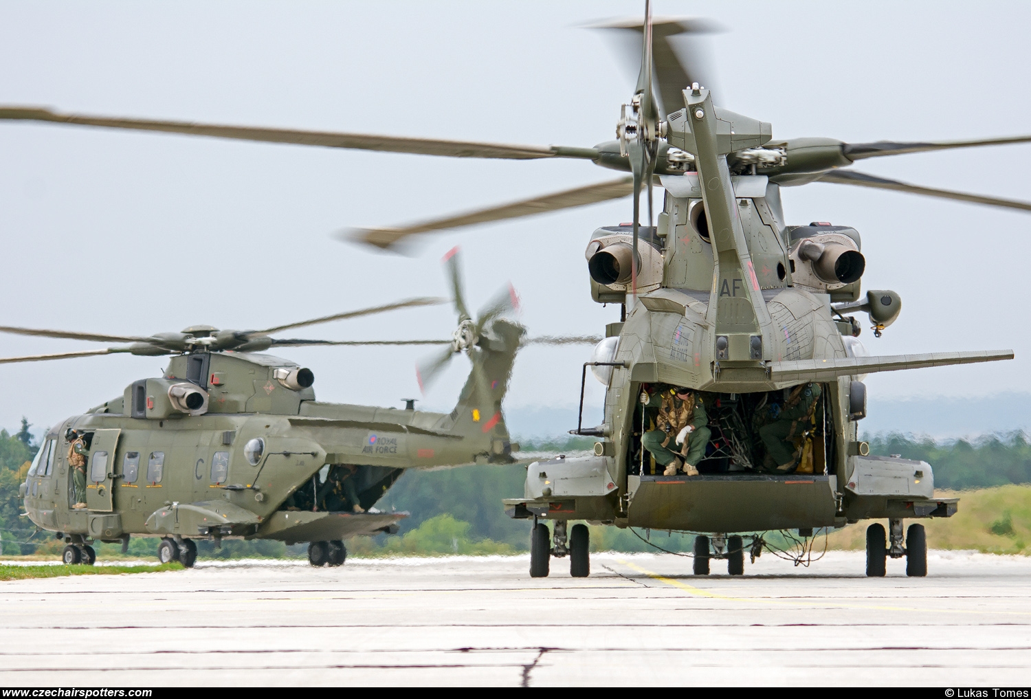 UK - Air Force – Agusta Westland EH-101 Merlin HC3 (Mk411) ZJ119