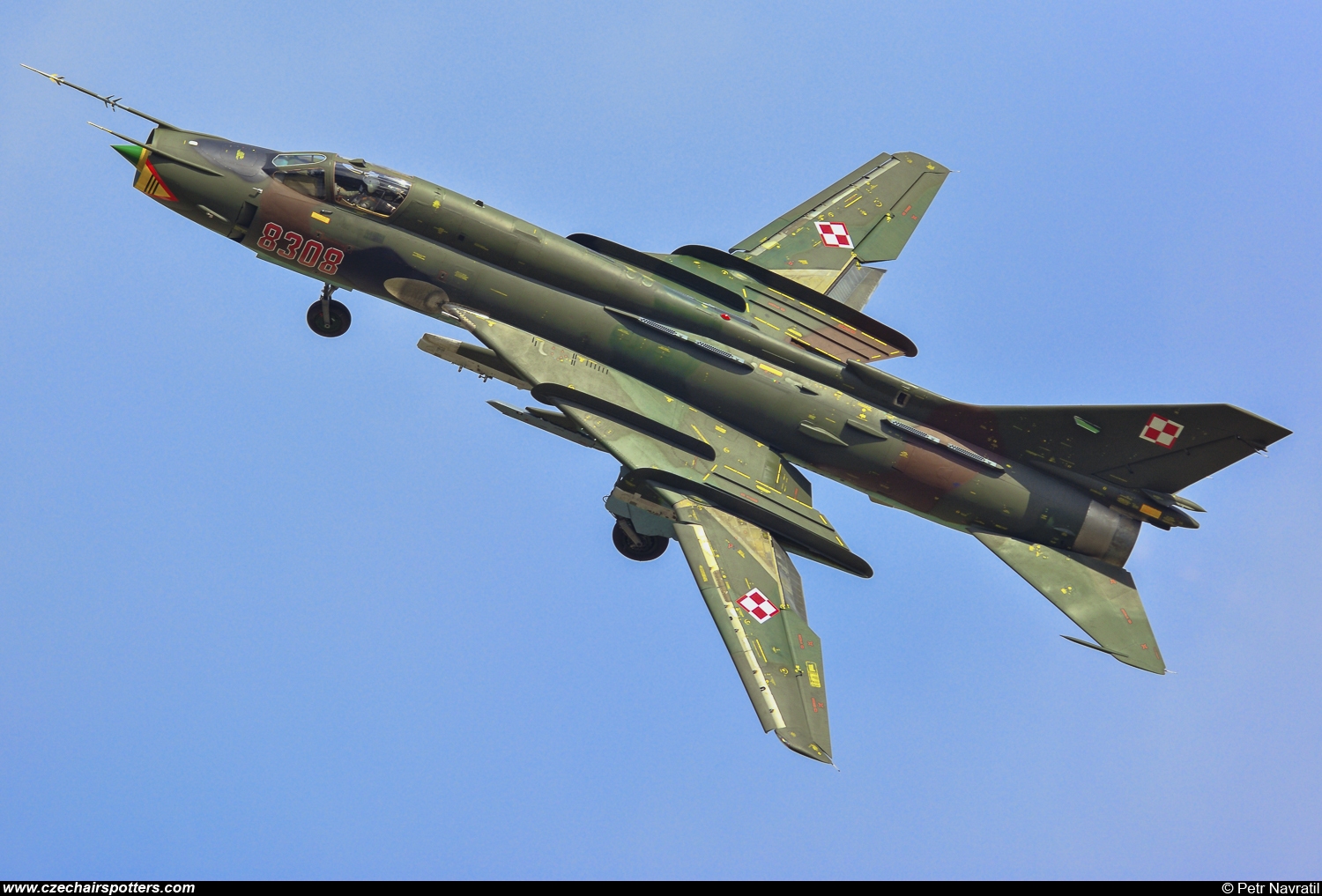 Poland - Air Force – Sukhoi Su-22 M-4 Fitter 8308