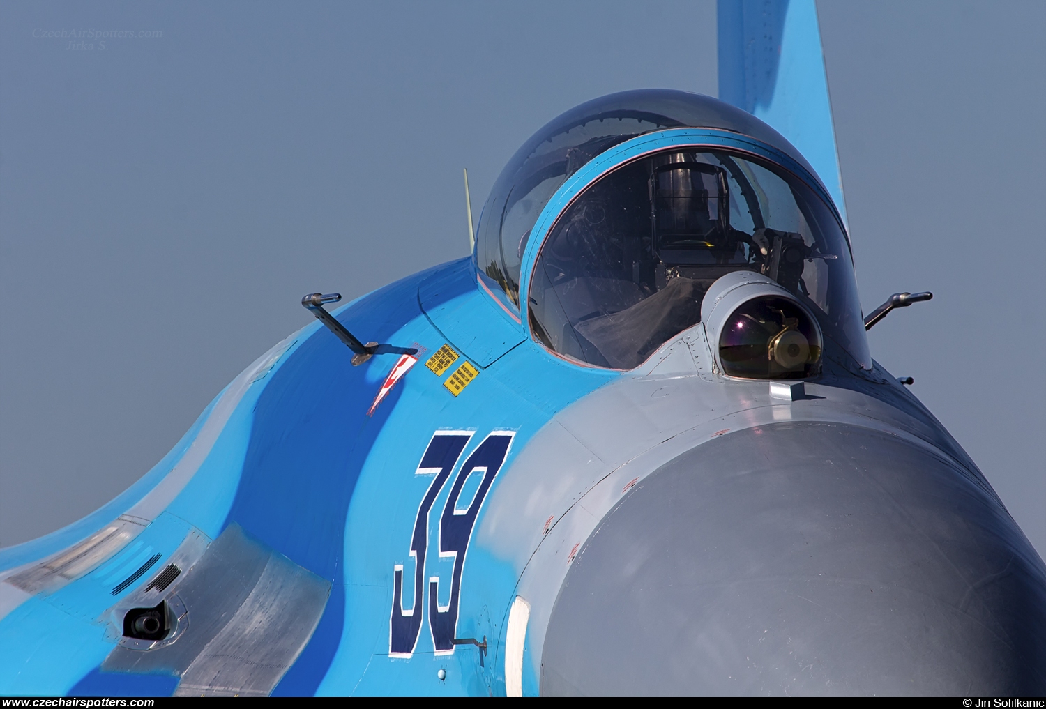 Ukraine - Air Force – Sukhoi Su-27 Flanker B 39 BLUE