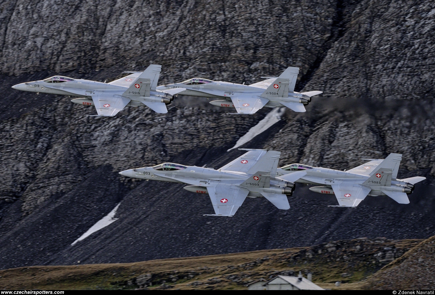 Switzerland - Air Force – McDonnell Douglas F/A-18C Hornet J-5019