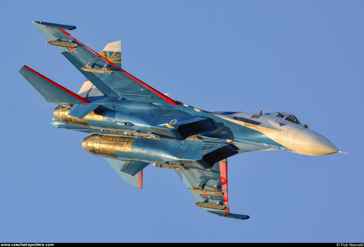 Russian Knights / Russkie Vityazi – Sukhoi Su-27 Flanker-B 08 BLUE