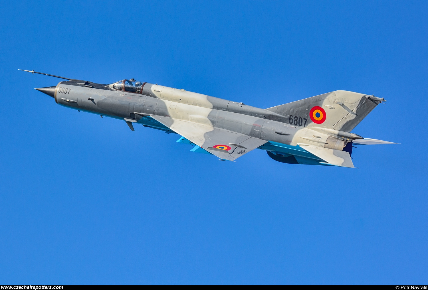 Romania - Air Force  &ndash; Mikoyan-Gurevich MiG-21MF Lancer C 6807