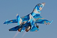 Ukraine - Air Force &ndash; Sukhoi Su-27 UB Flanker C 69