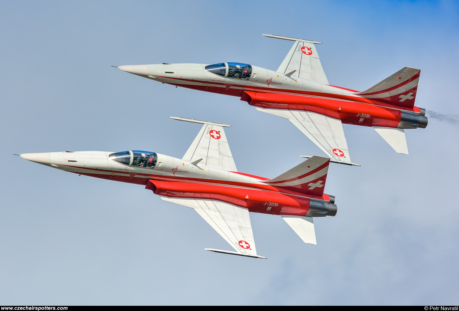 Switzerland - Air Force &ndash; Northrop  F-5E Tiger II  J-3081 + J-3091
