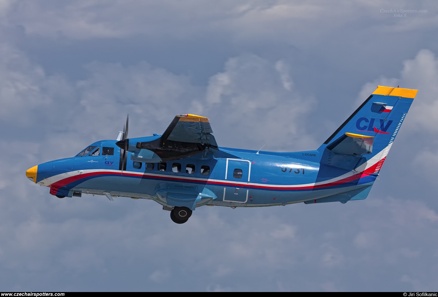 LOM Praha - CLV &ndash; Let L-410UVP Turbolet  0731