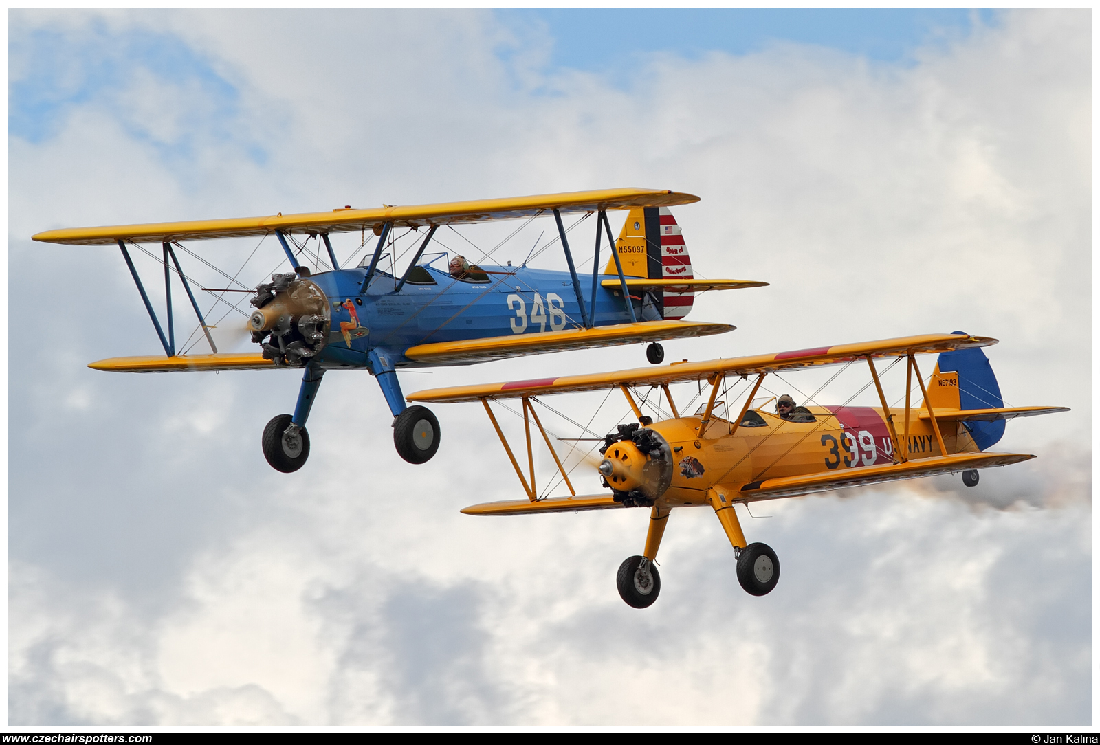 private &ndash; Boeing PT-17 Kaydet (A75N1) N55097 / 346