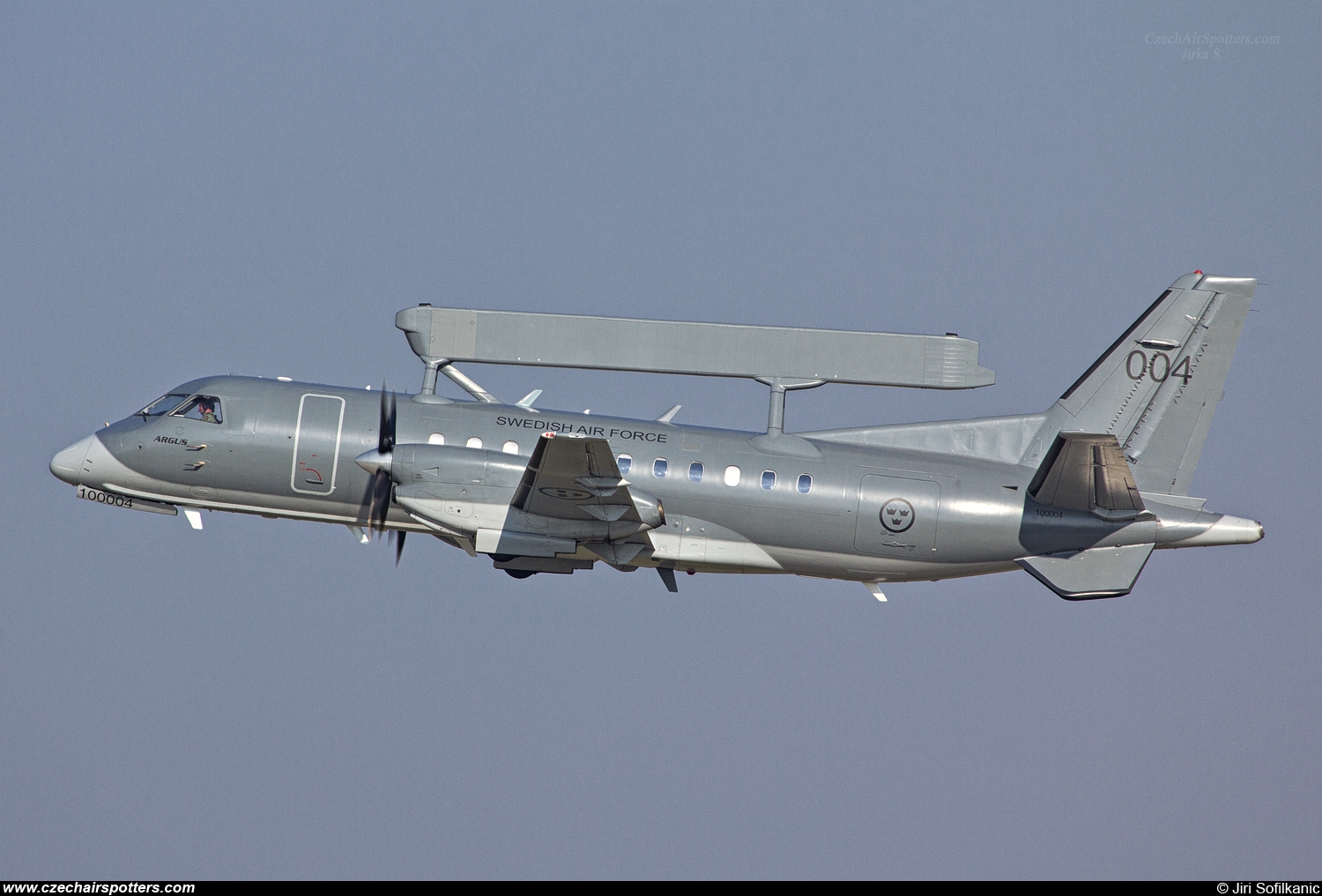 Sweden - Air Force &ndash; Saab Saab S100D Argus (340AEW) 100004 / 004