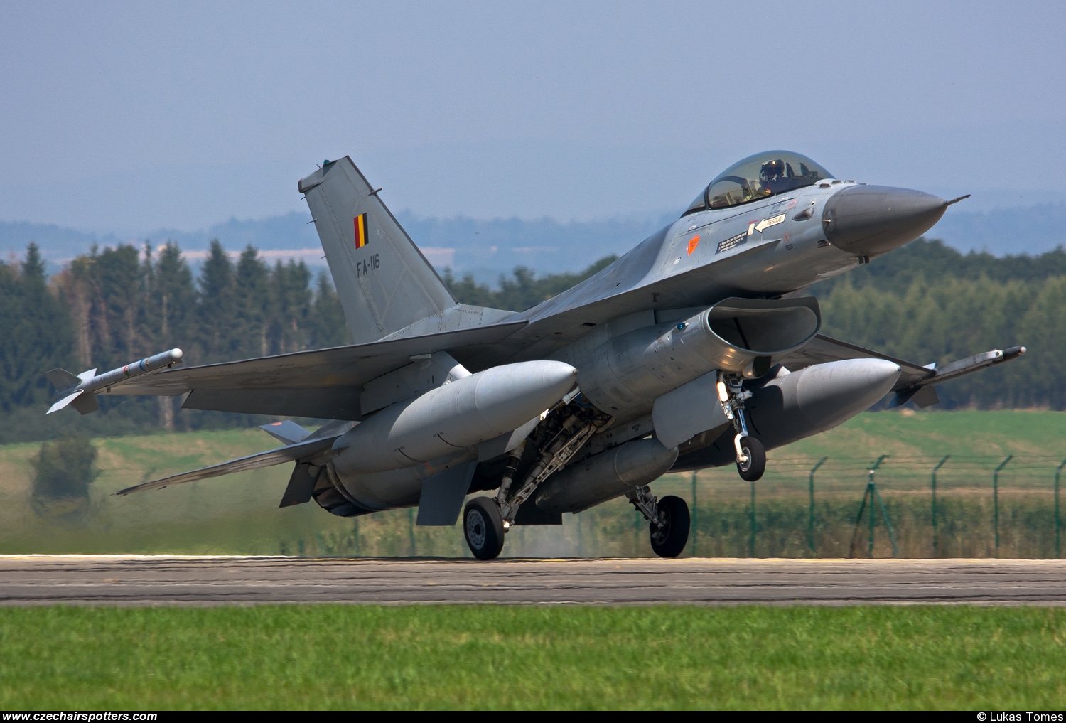 Belgium - Air Force &ndash; SABCA F-16AM Fighting Falcon FA-116