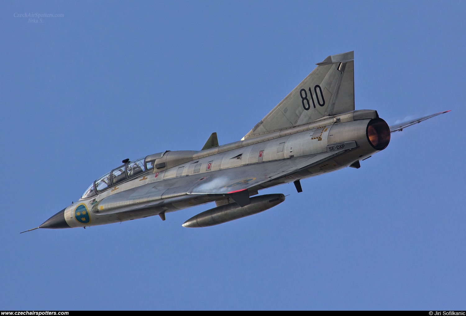 Sweden - Air Force &ndash; Saab Sk35C Draken  SE-DXP / 810
