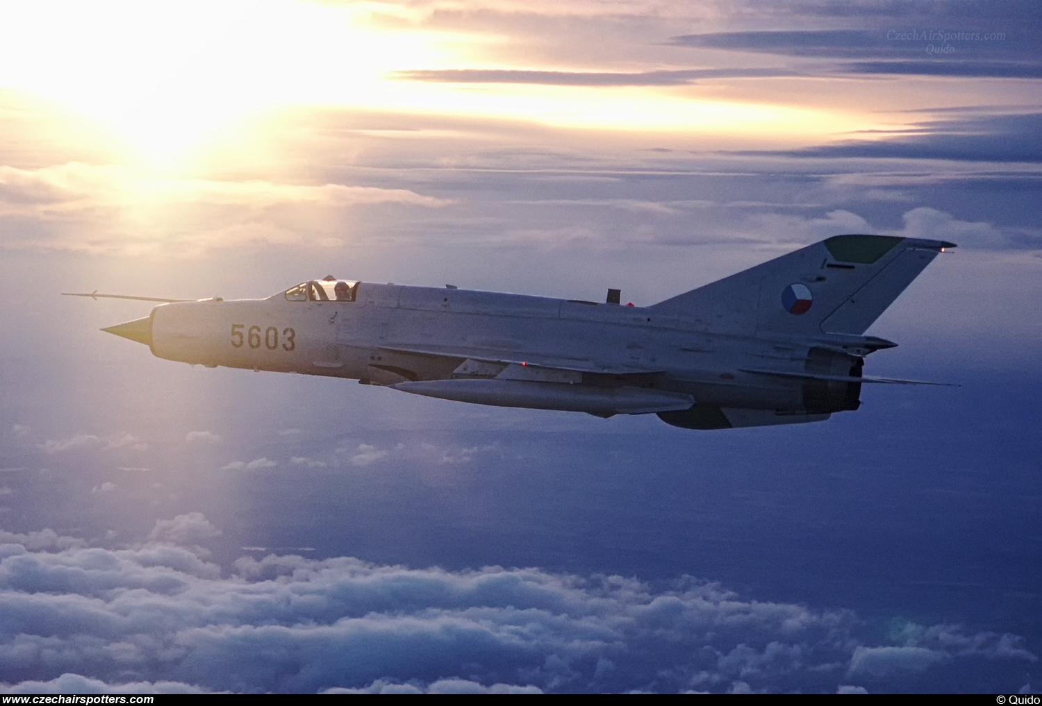 Czech - Air Force – Mikoyan-Gurevich MiG-21MFN 5603