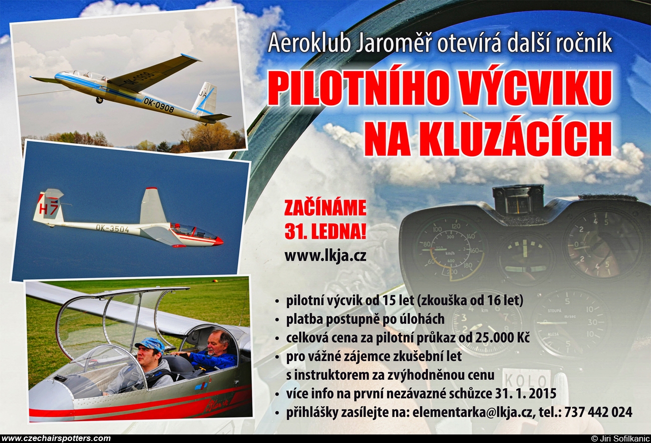 Aeroklub Jaromer – Orlican VSO-10B Gradient "Vosa" OK-6502/8