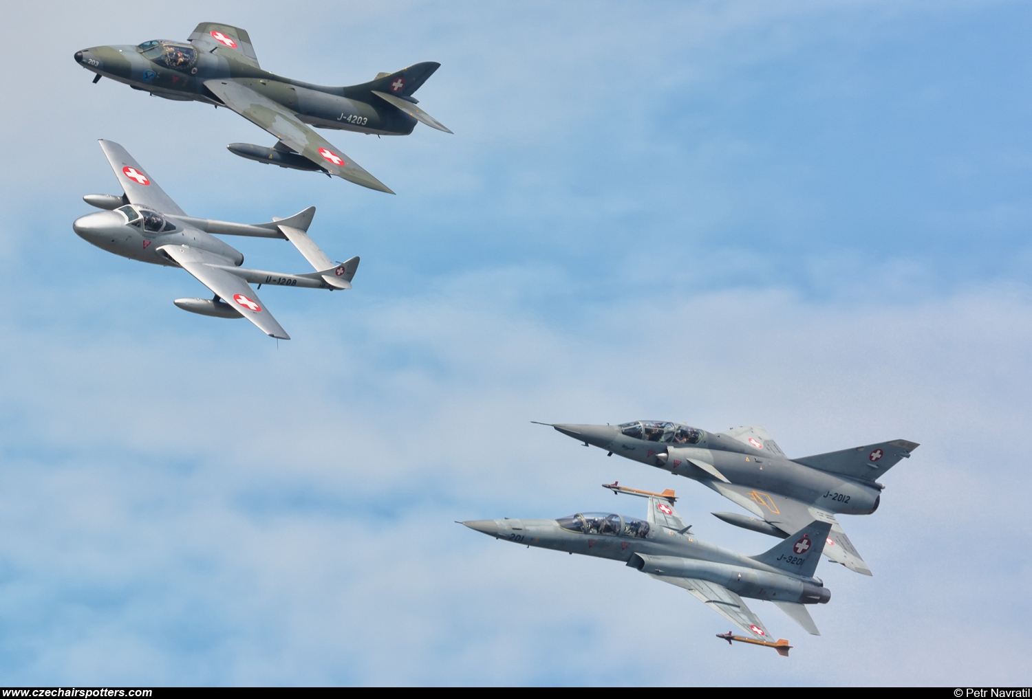 Switzerland - Air Force – Northrop F-5F Tiger II J-3201