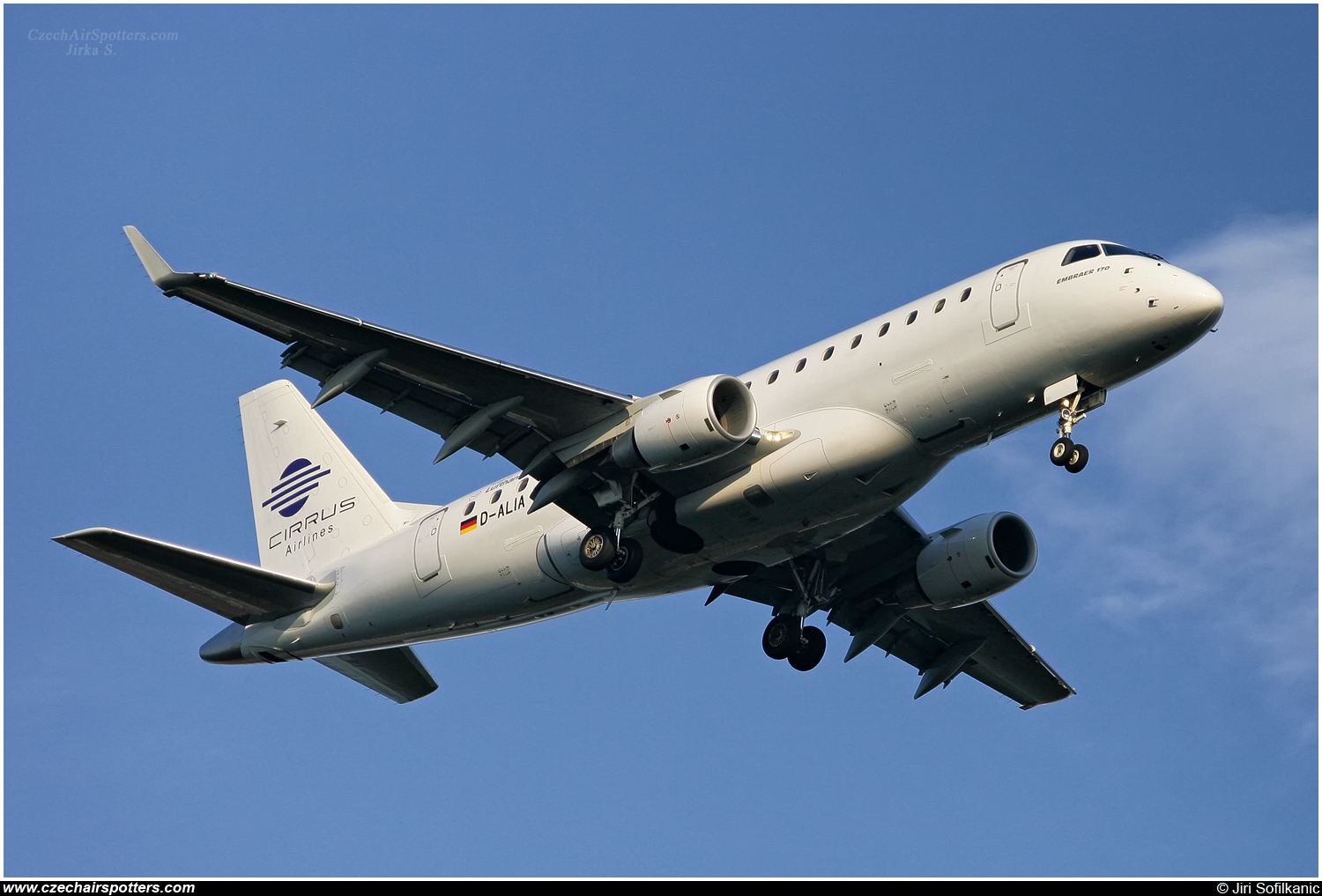 Cirrus Airliners ( RUS , C9 ) – Embraer ERJ 170-100LR D-ALIA