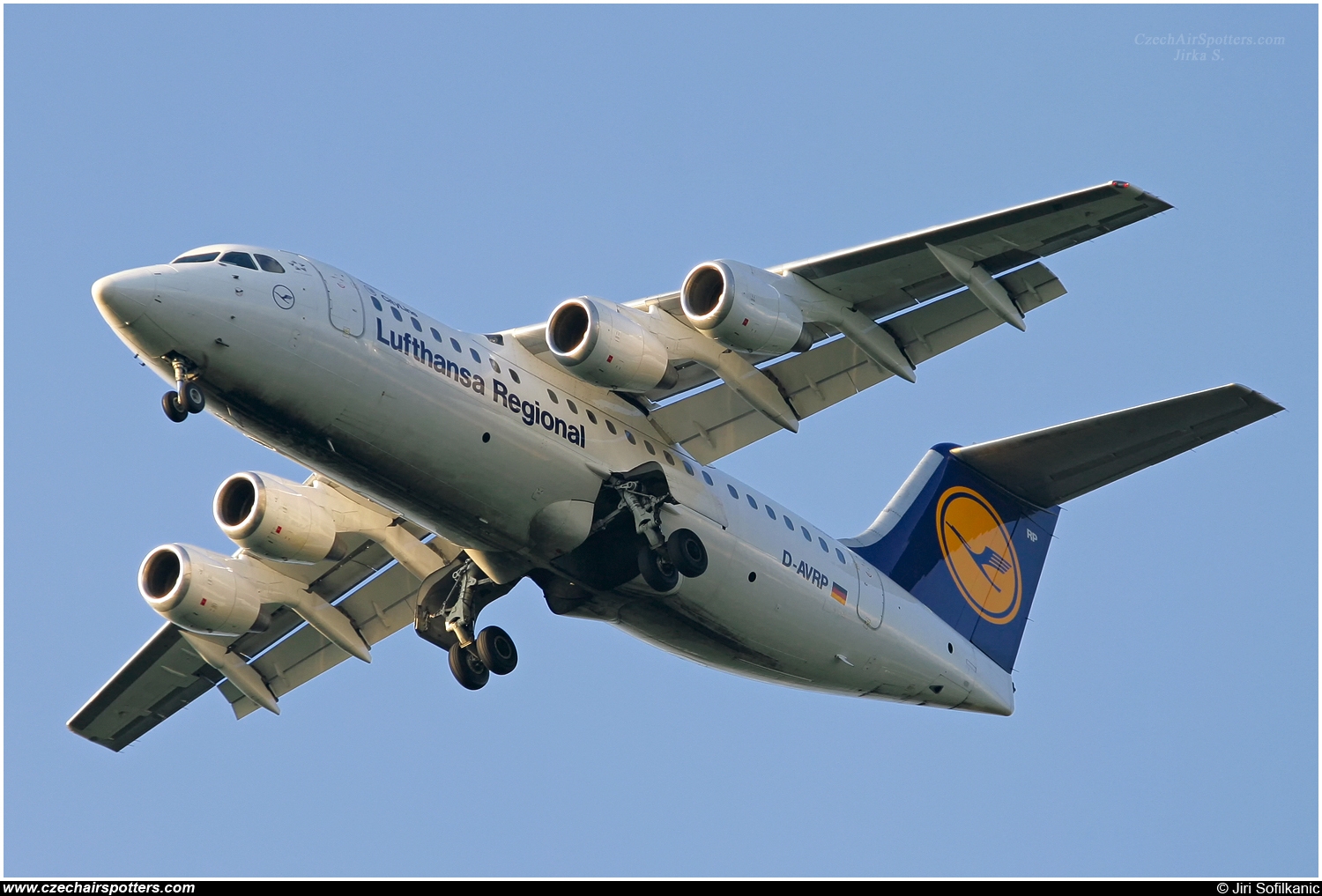 Lufthansa Regional - CityLine (CLH, CL) &ndash; British Aerospace BAe 146-RJ85 D-AVRP