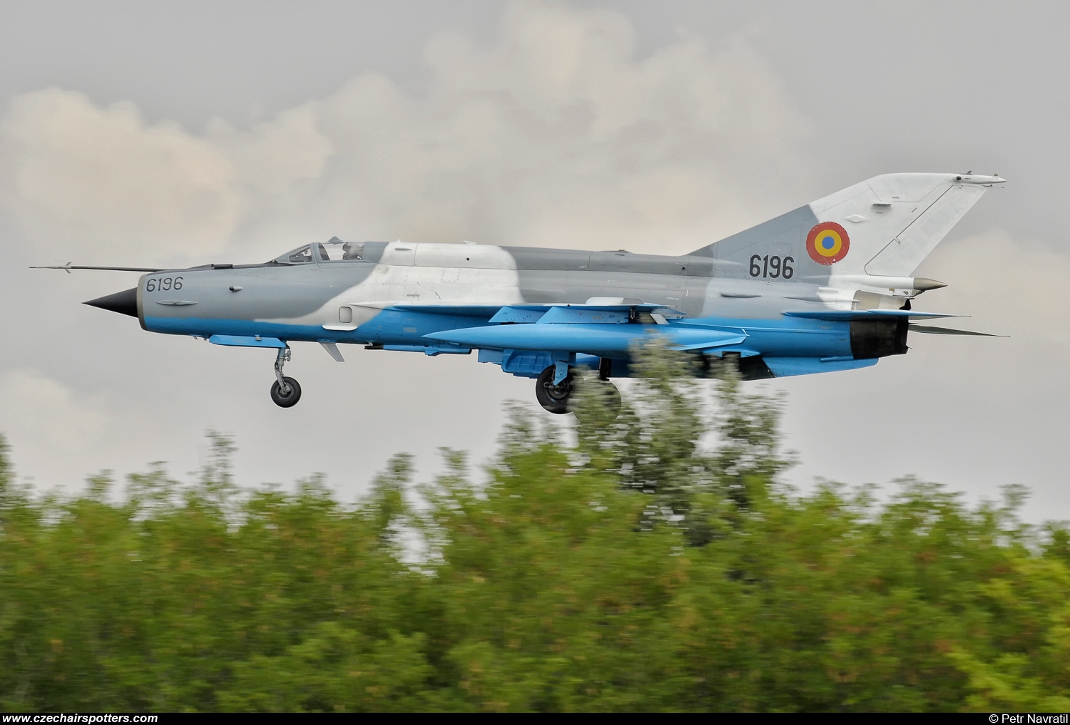 Romania - Air Force – Mikoyan-Gurevich MiG-21MF Lancer C 6196