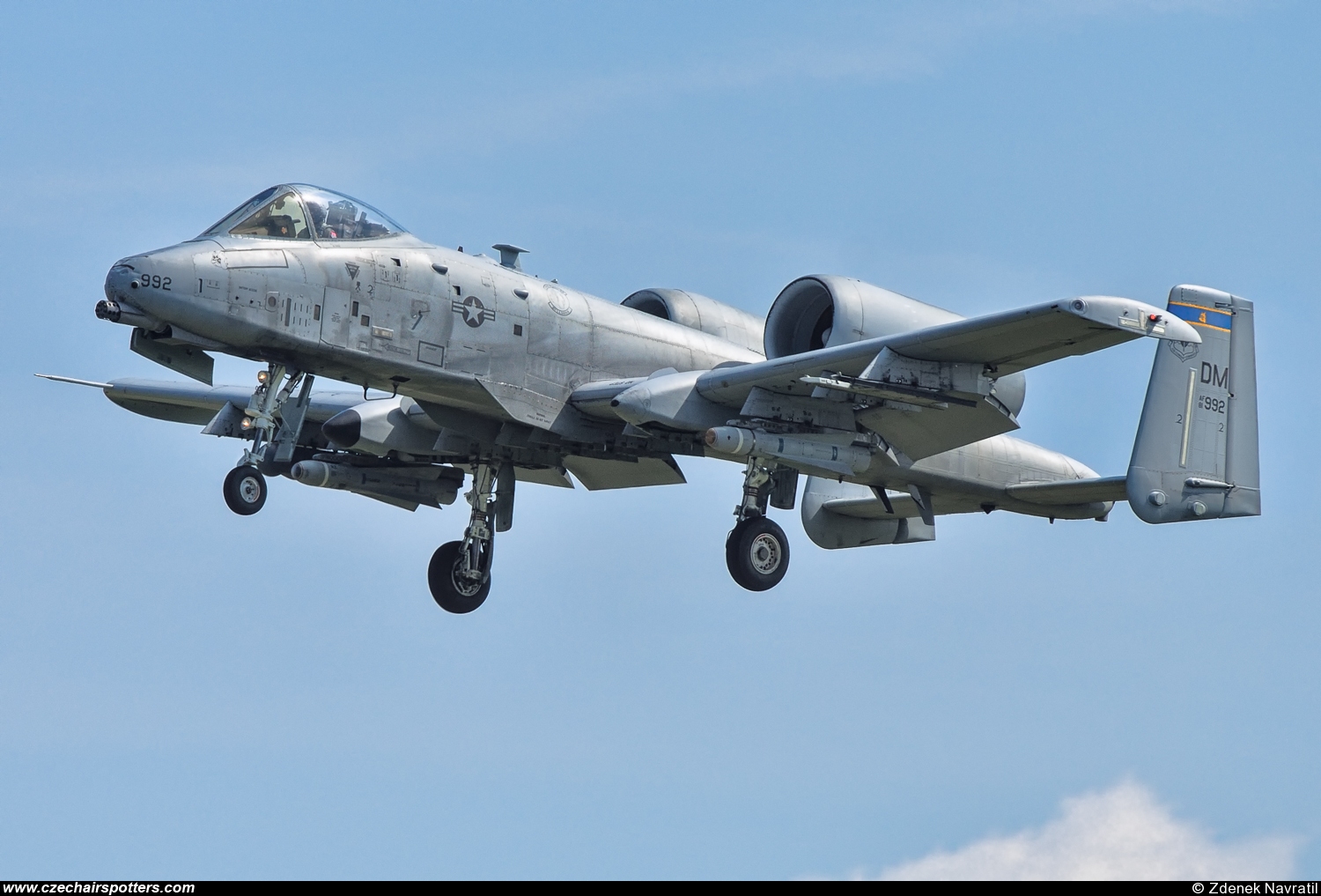 USA - Air Force &ndash; Fairchild A-10C Thunderbolt II 81-992/DM