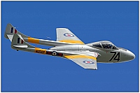 private &ndash; De Havilland Vampire T.11 (DH-115)  G-VTII / WZ507/74
