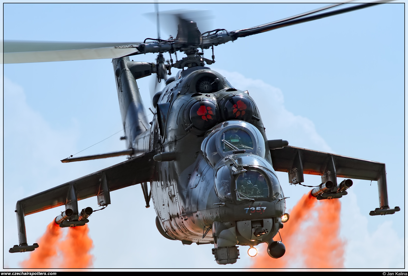 Czech - Air Force &ndash; Mil Mi-24V Hind 7357