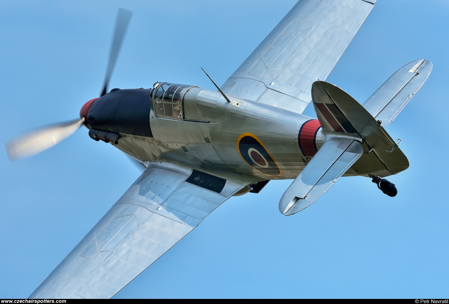 private &ndash; Hawker Hurricane Mk IIB G-CBOE/AG244/CCF