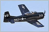 private – North American AT-28D Trojan N313WB / WB-313
