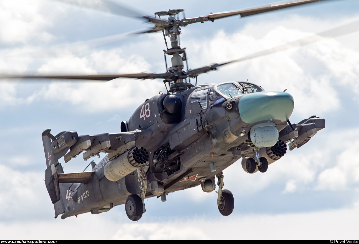 Russia - Air Force – Kamov Ka-52 Alligator (Hokum B) 48