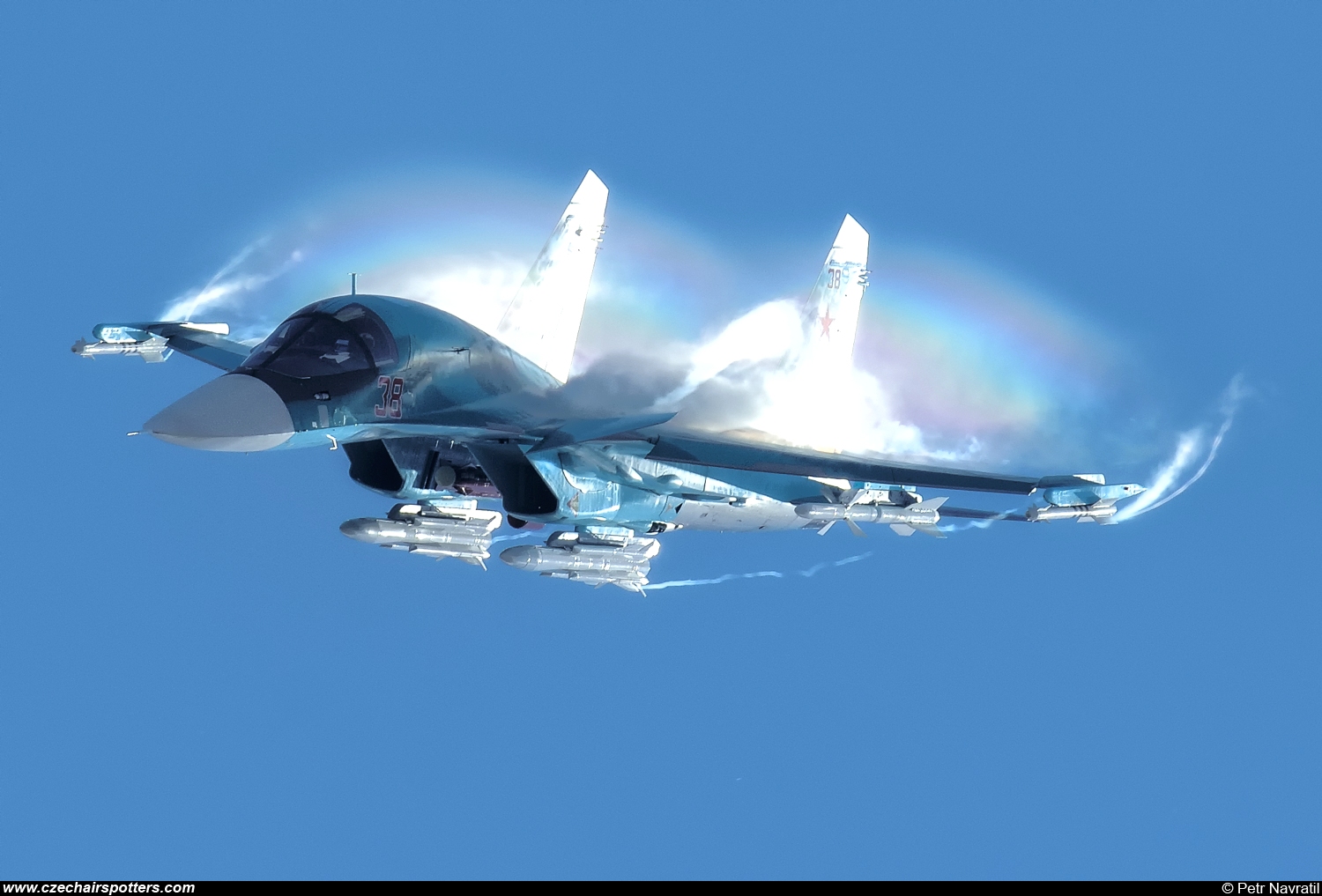 Russia - Air Force &ndash; Sukhoi Su-34 Fullback 38 RED