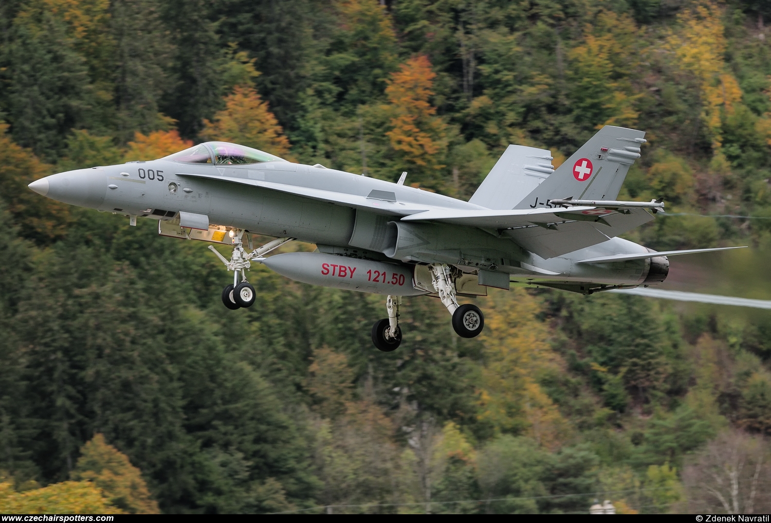 Switzerland - Air Force – McDonnell Douglas F/A-18C Hornet J-5005