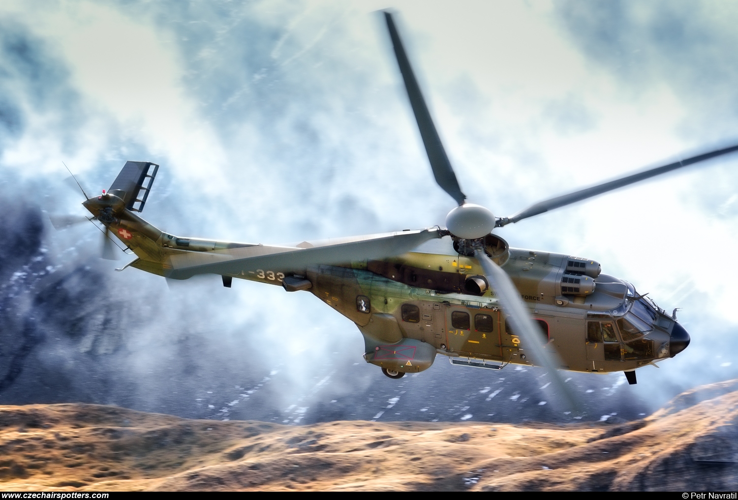 Switzerland - Air Force – Aerospatiale Eurocopter AS-532UL Cougar T-333