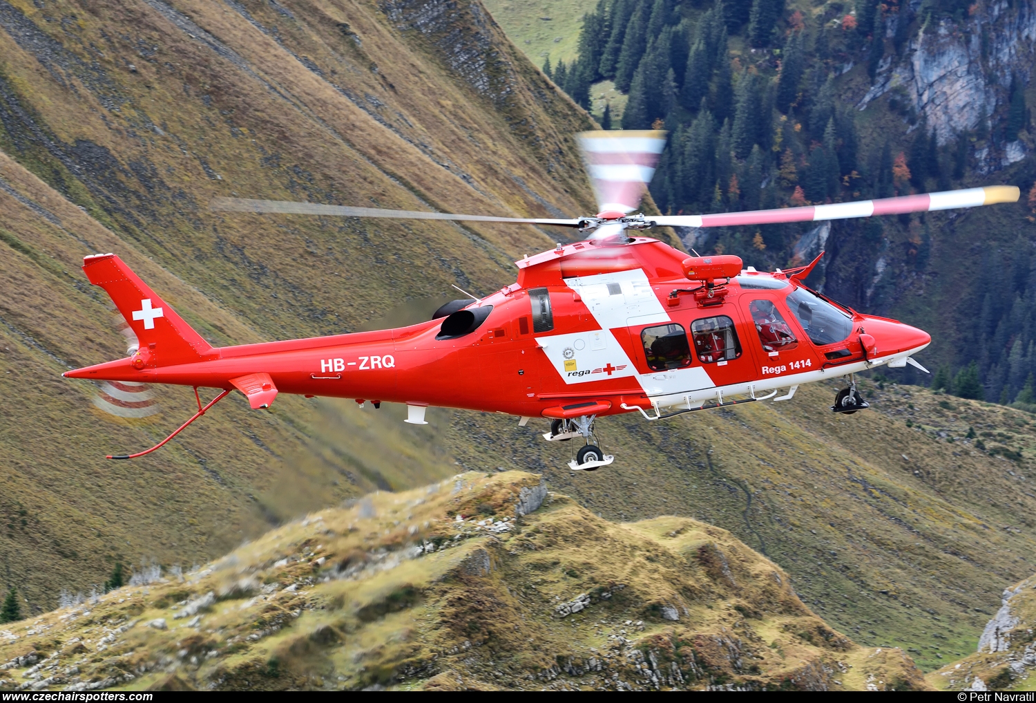 REGA - Swiss Air Ambulance &ndash; Agusta Westland Agusta A-109SP HB-ZRQ