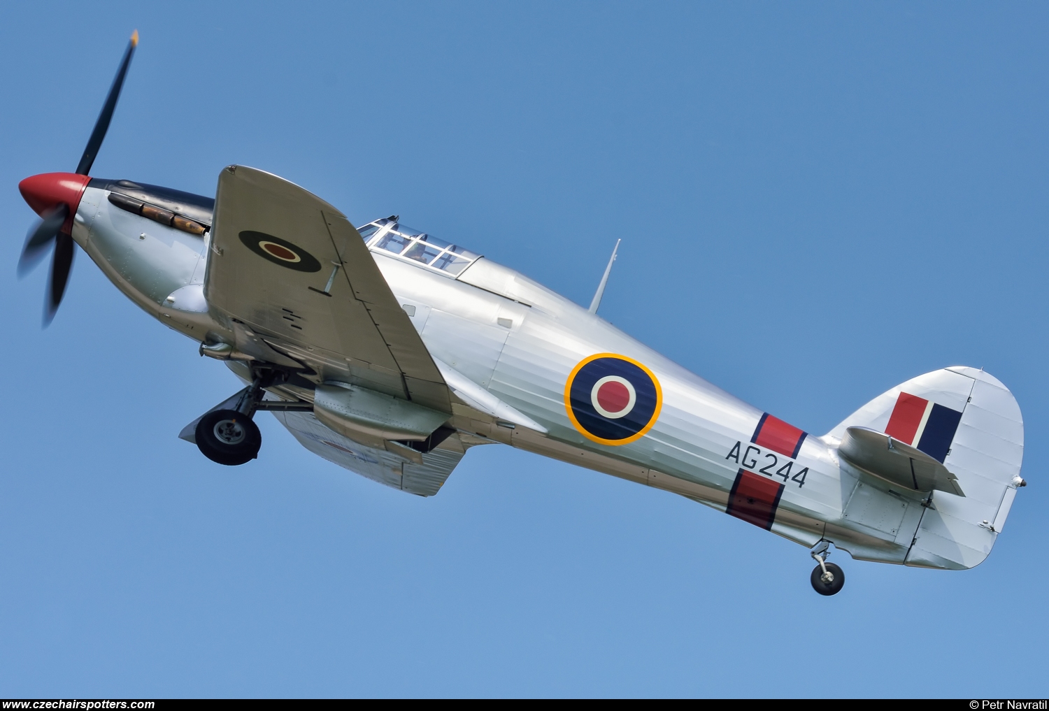 private &ndash; Hawker Hurricane Mk IIB G-CBOE/AG244/CCF