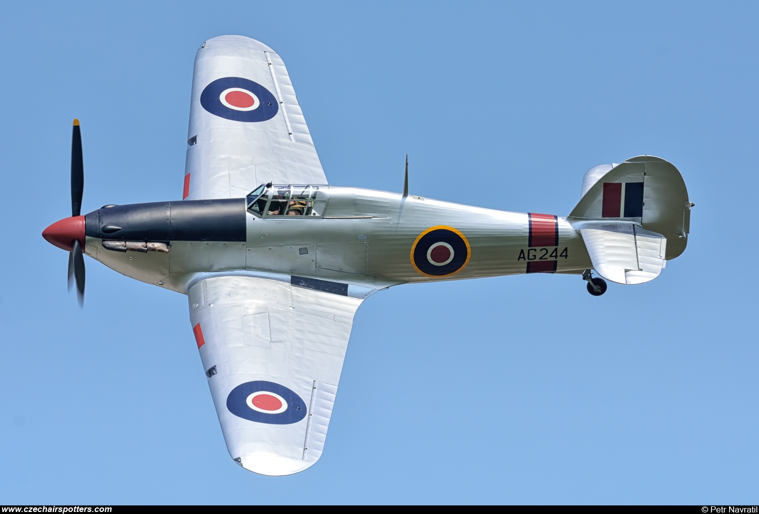 private &ndash; Hawker Hurricane Mk IIB G-CBOE/AG244/CCF