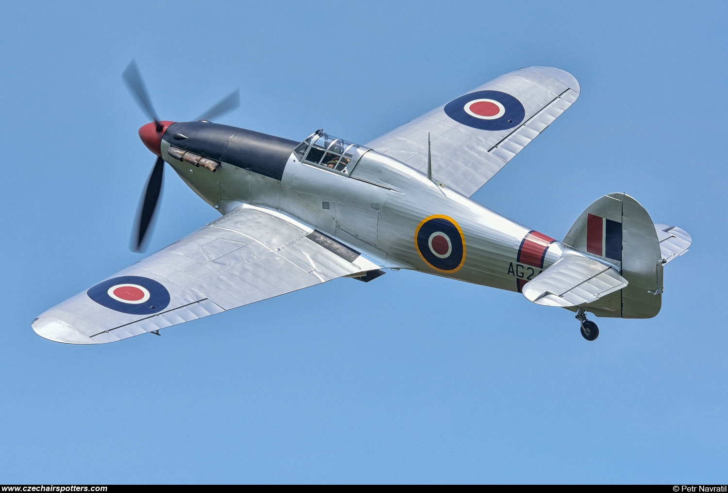 private &ndash; Hawker Hurricane Mk IIB G-CBOE/AG244/CCF