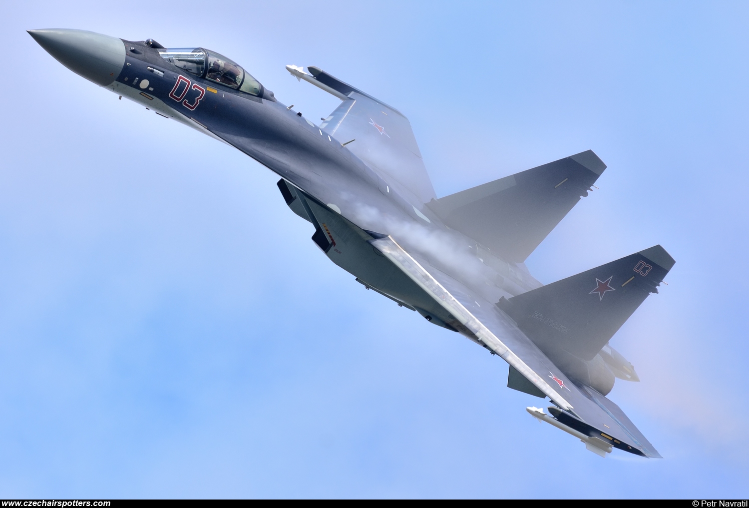 Russia - Air Force &ndash; Sukhoi Su-35 Flanker-E  RF-95242/03 RED