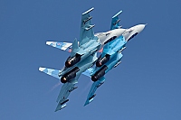 Russia - Air Force – Sukhoi Su-27 UB Flanker C 17 RED/RF-92202